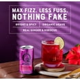 thumbnail image 4 of Q Mixers Hibiscus Ginger Beer, Premium Cocktail Mixer with Real Ingredients, 7.5 fl oz (Pack of 24), 4 of 7