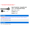 thumbnail image 2 of Outer Tie Rod End - Compatible with 1973 - 1974 Oldsmobile Omega, 2 of 2