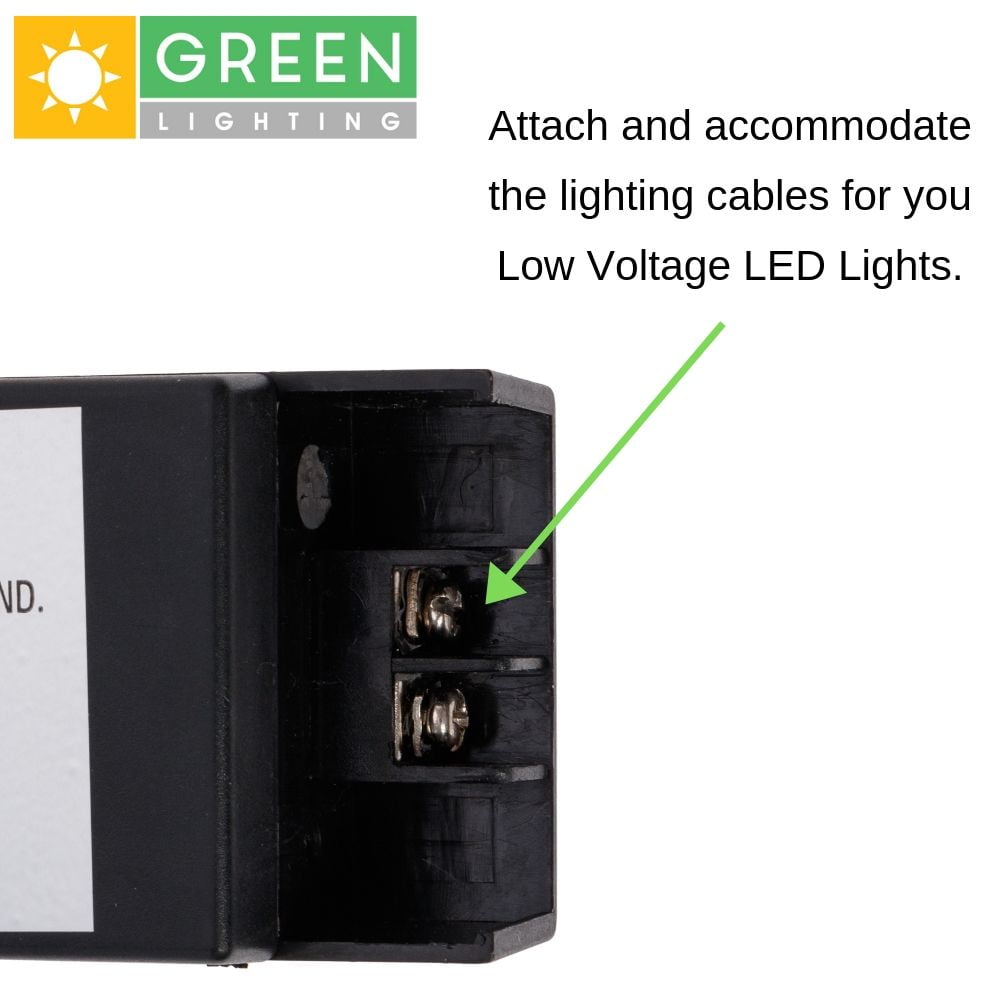 GreenLighting 35 Watt Low Voltage Transformer for LED Landscape Path Lighting 