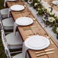 thumbnail image 3 of 350 Pcs Christmas Silver Plastic Plates - Christmas Dinner Plates Disposable Dinnerware Set 50 Dinner Plates, 50 Dessert Plates 50 Silverware, 50 Napkins 50 Cups for Party&Wedding, 3 of 9