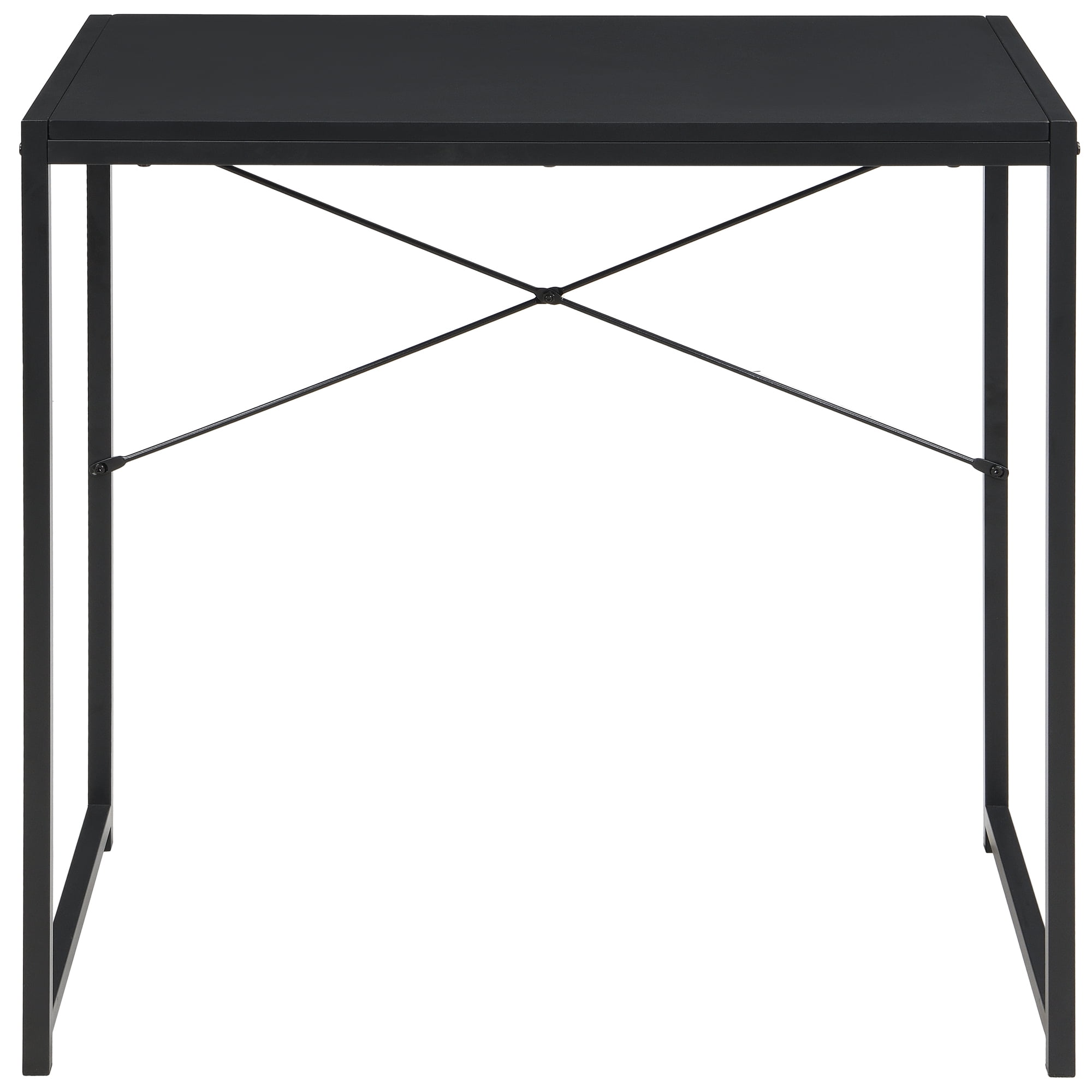 eHemco Multifunction Rectangular Home Office Writing Study Desk, Black