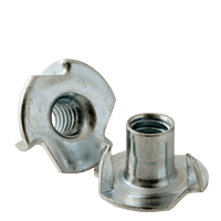 

3/8 -16xOAL 7/16 3 PRONG Tee Nut 3 & 4 Prong Zinc CR+3 (inch) (Quantity: 1800)