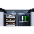 thumbnail image 4 of Elica Ebf521 24" Wide 21 Bottle Capacity And 60 Can Capacity Wine And Beverage Cooler -, 4 of 6
