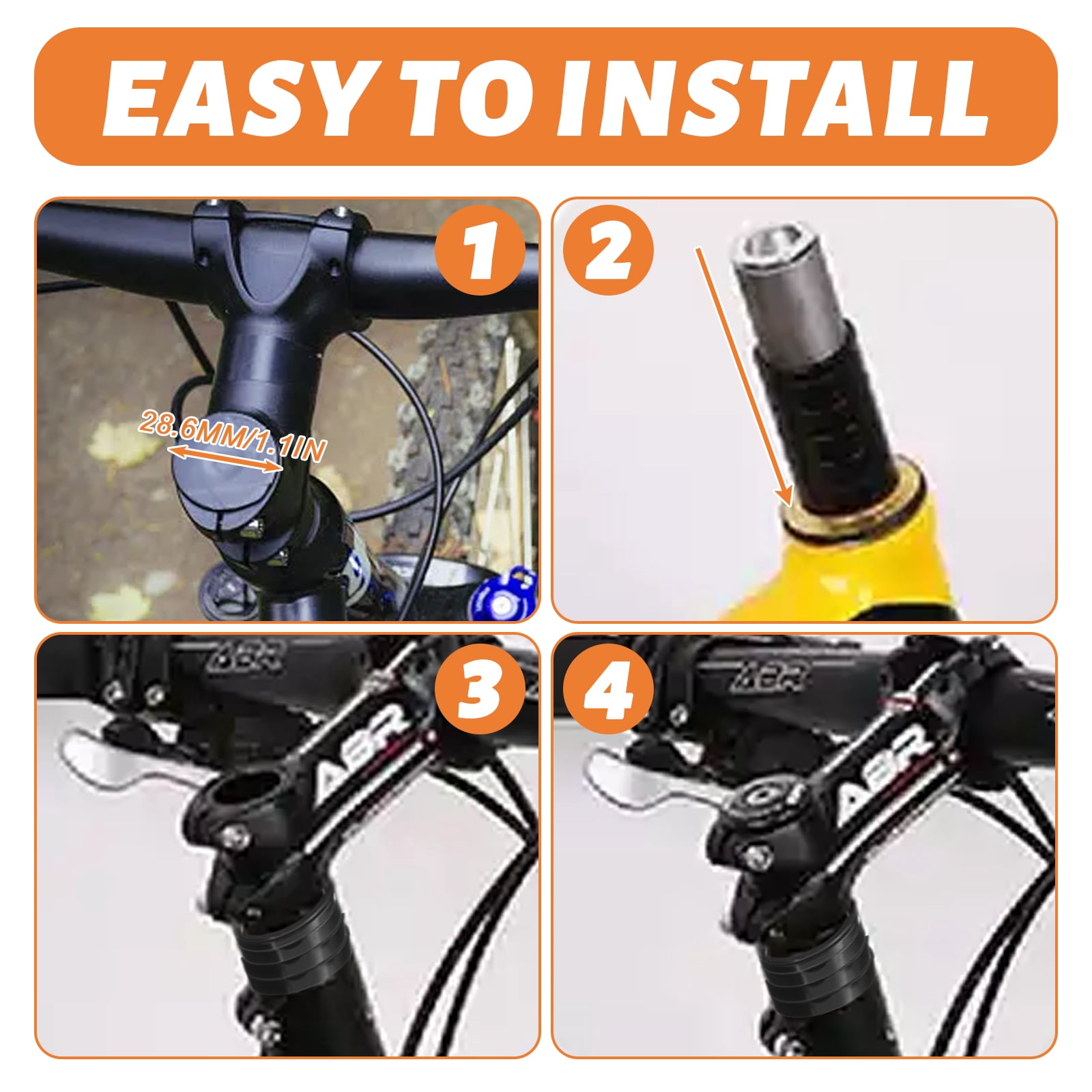 Stem Bolts Stem Halfords Headset 12 PCS Aluminum Alloy Bicycle