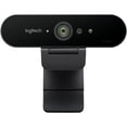 thumbnail image 1 of Cámara Web Logitech Brio con resolución 4K, RightLight 3, HDR. Logitech 960-001105, 1 of 5