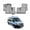 Gray, variant on OMAC Floor Mats Liner for Mercedes Sprinter W907 910 2019-2026 TPE All-Weather