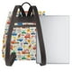 thumbnail image 3 of Fotbe Cartoon Transportation Mochila Bolso con Estampado para Mujer, Mochila Antirrobo de Nylon Impermeable, Bolsa Ligera de Hombro, 3 of 4