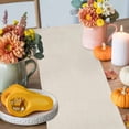 thumbnail image 4 of Thanksgiving Cotton Linen Table Runner, Washable Table Runners for Kitchen, Dining Room, Holiday, Home Party Table Decor, 13x90 Inches, 4 of 9