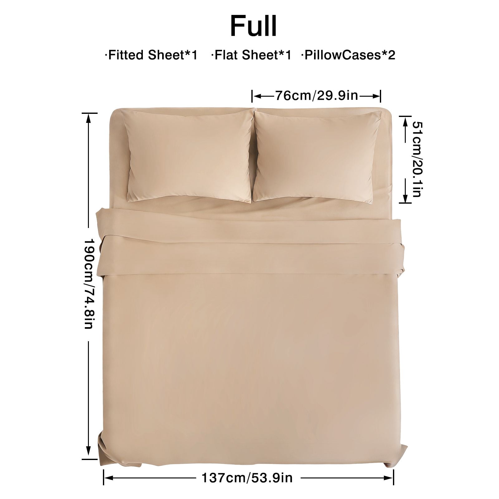 4Pcs Ultra-Soft 85g Sheet and Pillowcase Set, Soft Solid Color, Machine Washable, Suitable For All Seasons, Christmas Comfortable Bedding Set, Available For Single, Double, King, and Queen Beds