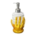 thumbnail image 3 of Dispensador de jabón, botella de champú con dosificador, envase vacío de gel de ducha, recargable Oro, 3 of 9