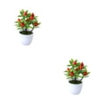 thumbnail image 3 of Billuyoard Fácil Mantenimiento Ahorre Tiempo Y Dinero Con Plantas Falsas Plantas Artificiales En Macetas Planta Artificial Type2 NO2, 3 of 6