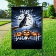 thumbnail image 3 of Happy Halloween Great Dane Witch Pumpkins Bats Garden Flag 12x18in Double Sided Danes Dog Lover Gifts Outdoor Decor - 13012, 3 of 5