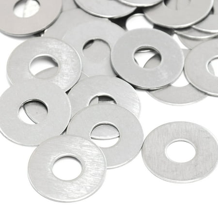 

Red Hound Auto 50 Flat Fender Washers Set Fits 1/2 .531 inch ID Hole Size 1.5 inch OD for 304 SS Stainless Steel Corrosion Resistant