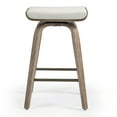 thumbnail image 6 of Set of 2 Anika Black Velvet Dining Chair with Stitching and Black Metal Legs, 6 of 8