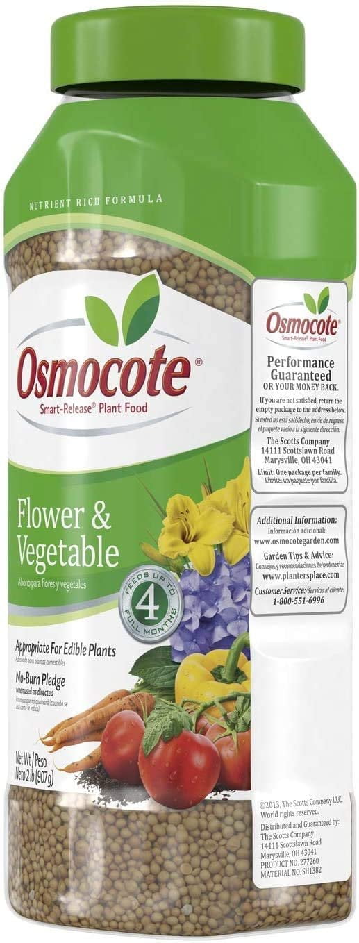 Osmocote 277260 SmartRelease Plant Food Flower & Vegetable,New 2 lb