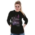 thumbnail image 4 of Flourish Flowers Jesus Christian God Women's Long Sleeve T Shirt Brisco Brands M, 4 of 6