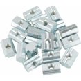 thumbnail image 1 of Tuerca deslizante estándar de 20 piezas Tuerca deslizante en T de acero al carbono galvanizado para accesorios de perfil de aluminio(T Nut Typ 40 M8), 1 of 5