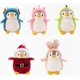 thumbnail image 1 of Muñeco De Peluche De Pingüino rable con Disfraz De 20 Cm (Papá Noel), 1 of 3