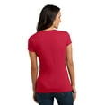 thumbnail image 2 of District Juniors Vintage Wash Neck Tee-4XL (New Red), 2 of 6