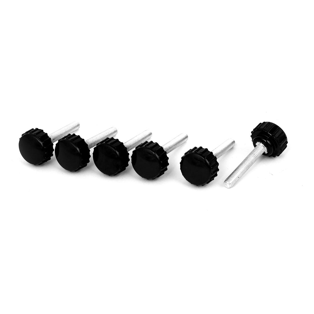 Unique Bargains 6 Pcs M5x30mm Thread Replacement Star Hand Knob