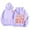 Purple, variant on NordicNest Girls Hoodies & Sweatshirts Winter Warm Printed Pullover Long Sleeve Hooded Pocket Sweatshirt For Toddler Kids And Soft Comfortable Casual Outfit Cape Cod Sweatshirt Kids