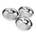 thumbnail image 1 of Stainless Steel 3-in-1 Bowl Set: Sauce, Snacks, And Desserts, 1 of 8