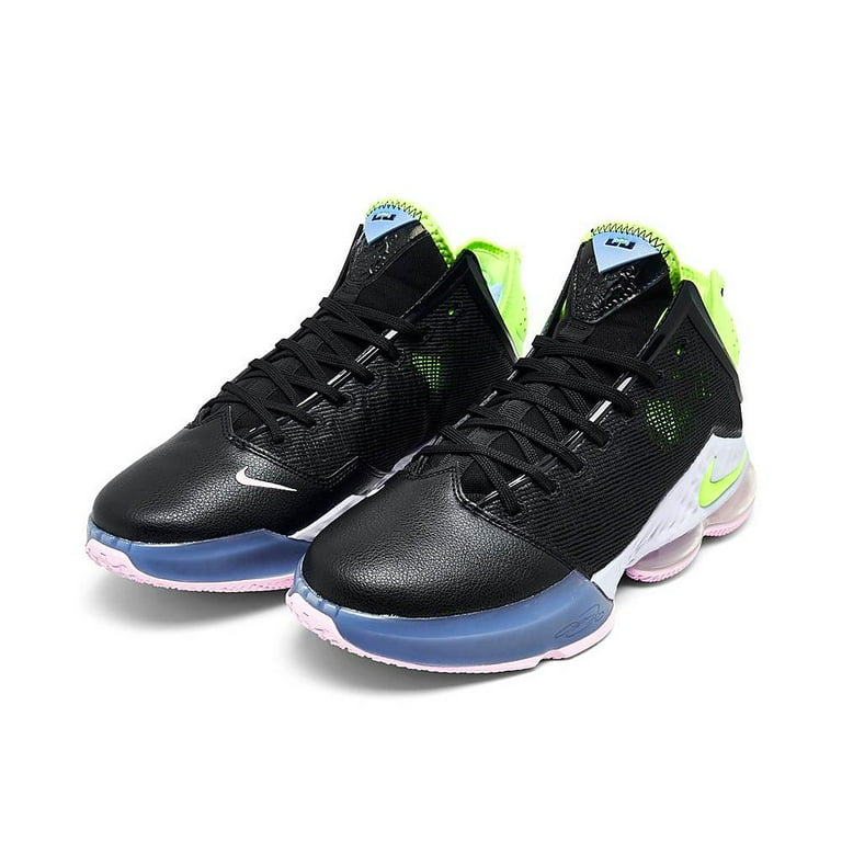 Nike LeBron 19 Low Black/Ghost Green-Purple Pulse