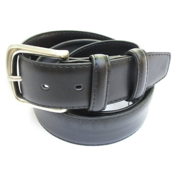 Mens Black Leather Money Belt 1 1/2" Chereskin #8400