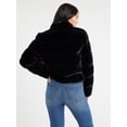 thumbnail image 3 of Sofia Jeans Women's Faux Fur Chubby Jacket, Sizes XXS-3XL, 3 of 6
