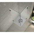 thumbnail image 2 of AstonGlobal SEN989-SS-30-10 Vanora 34 x 34 x 72 in. Completely Frameless Square Shower Enclosure in Stainless Steel, 2 of 7