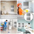 thumbnail image 2 of Gisafai 2 Pcs Stainless Steel Hand Dryer Wall Splash Guard 32 x 16 Inch Wall Splash Guard Backsplash Protector Panel with Ultra S, 2 of 6