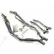 S/S Long Tube Header Fitment For 05 to 10 Ford Mustang GT 4.6L By OBX-RS