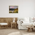 thumbnail image 3 of Stupell Industries Lake's Edge Landscape Landscape Photography Gold Floater Framed Canvas Art Print Wall Art, 31 x 25, 3 of 10