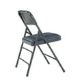 thumbnail image 4 of (Pack of 4) NPS® 1300 Series Deluxe Vinyl Upholstered Triple Brace Double Hinge Folding Chair, Dark Midnight Blue, 4 of 5