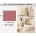 thumbnail image 7 of Soimoi Cotton Canvas | 56" Wide, Sold By 3 Yard | Ikat Print - Pink | Durable Medium Weight Fabric for Bags, Curtains, Crafts & Dcor, 7 of 7