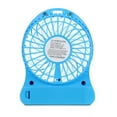 thumbnail image 6 of Camping Hiking Portable Rechargeable LED Light Fan Cooler Mini Desk USB 18650 Battery Fan For Office, Bedroom, Table, Outdoor Home Savings, 6 of 7
