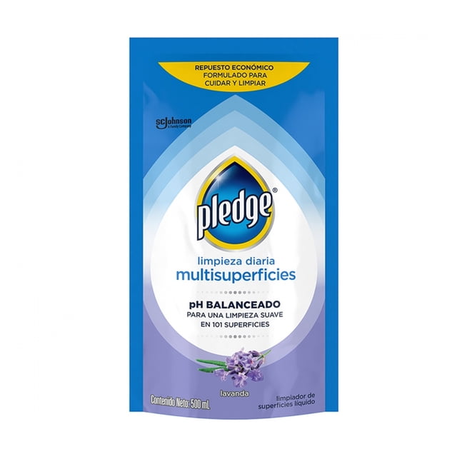Limpiador Multisuperficies Pledge Lavanda Repuesto de 500 ml