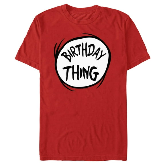 Men's Dr. Seuss Birthday Thing Graphic T-Shirt