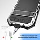 thumbnail image 3 of Funda Lunivop para iPhone 16e, muy resistente, de grado militar, color plateado, 3 of 6