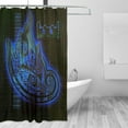 thumbnail image 3 of Tool Band Shower Curtain Bathroom Decor 72"X72" Printed Washable Shower Curtain With Hooks Iron, 3 of 9