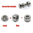 thumbnail image 2 of For 2 x Locking 10MM Nuts for PIAA Auxiliary Lights Lamps, 2 of 2