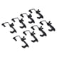 thumbnail image 1 of 8 Uds Clips para alfombras de suelo 08210 00820 antideslizantes negros aptos para ES330 ES35 GS300 GS350 GS430 GS450h GS460 GX470 HS250h, 1 of 12