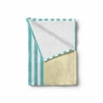 thumbnail image 2 of Vintage Woman Soft Flannel Fleece Throw Blanket, Young Woman Sunbathing at the Beach in Sunny Day Summer Holiday Theme, Cozy Plush for Indoor and Outdoor Use, 70" x 90", Multicolor, by Ambesonne, 2 of 6