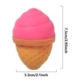 thumbnail image 6 of Squishy Ice Cream 1-Pack – Vibrant Sensory Stress Balls for Kids & Adults, Safe & Durable Toy for Stress Relief, Fidget Play, and Fun Decoration (Ages 3+), 6 of 9