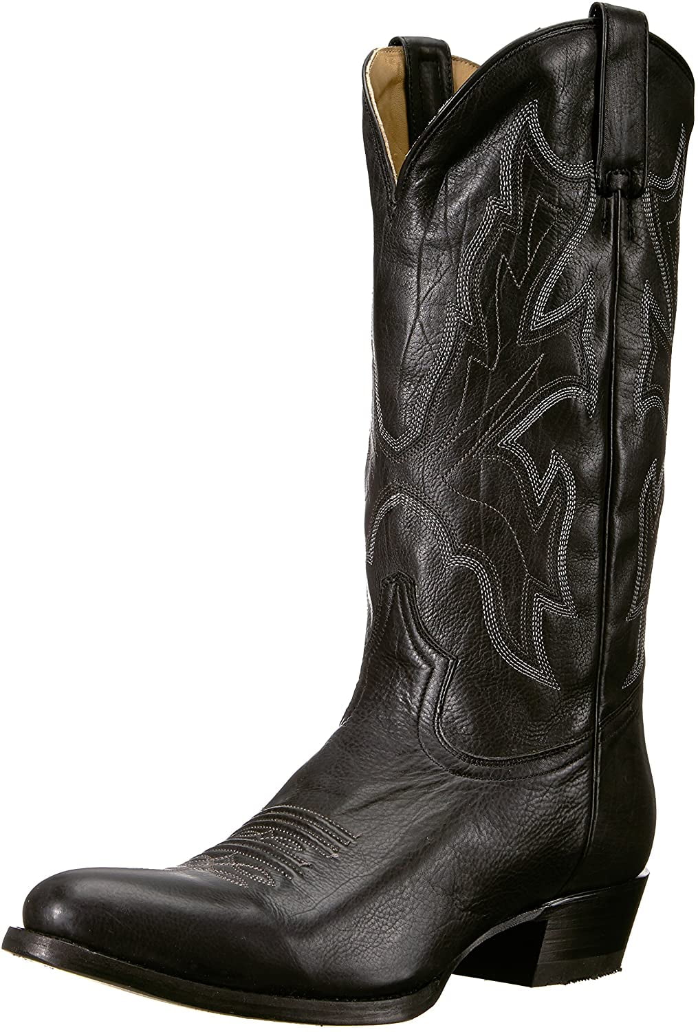 Stetson Men's Maverick Western Boot, Black 1, 7.5 Wide US Walmart Canada
