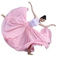 thumbnail image 2 of 360/540/720 Degree Chiffon Skirt Ballet Belly Dance Women Gypsy Long Skirts Dancer Practice Wear Assorted Dance Skirt, 2 of 7