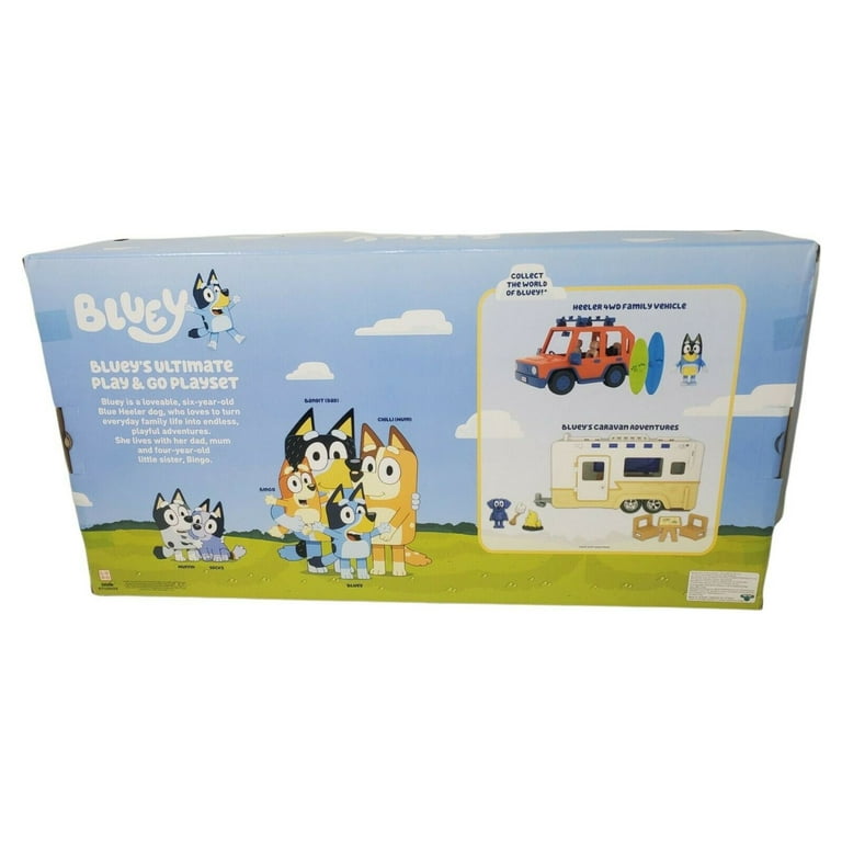 Bluey Play and Go Playset Deluxe Collector Case and Figure