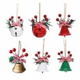 thumbnail image 1 of Bearachild Juego de 6 adornos navideños de metal con cinta para árbol, para colgar en el árbol, de hierro, para Navidad. Kits de decoración para fiestas tipo+2, 1 of 6