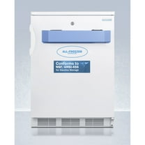 24" wide undercounter -30C freezer certified to NSF 456 for vaccine storage
