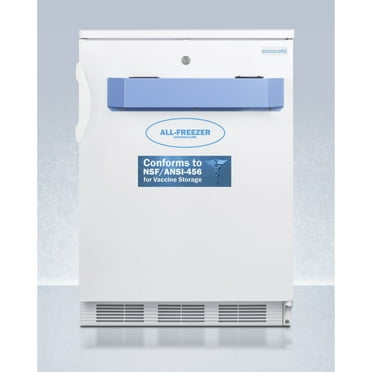 24" wide undercounter -30C freezer certified to NSF 456 for vaccine storage
